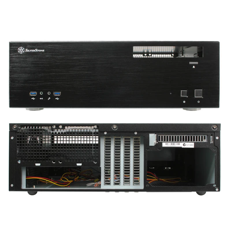 SilverStone SST-GD04B USB 3.0 Grandia Desktop - μαύρο