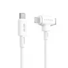 HYPER HyperJuice Καλώδιο USB USB 2.0 1,5 m USB-C USB-C/Lightning Λευκό