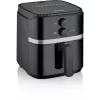 Φριτέζα θερμού αέρα Severin FR 2452 4,3 L 1500 W μαύρο ασημί
