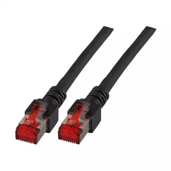EFB-Elektronik Καλώδιο Patch RJ45 Cat.6 S/FTP LSZH μαύρο 50 m