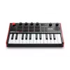 Akai MPK Mini Play MK3 πληκτρολόγιο ελέγχου MIDI με χειριστήριο pad, USB, μαύρο/κόκκινο