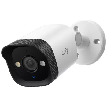 IP-Bullet κάμερα ασφαλείας Eufy T8P00321 Εξωτερική Ενσύρματη PoE 8MP 3840×2160 Τοποθέτηση οροφής/τοίχου μαύρο/λευκό