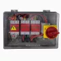 Κουτί συνδυασμού PV HiSmart NV822300 DC 3 Είσοδοι - 3 Έξοδοι IP66 κουτί σύνδεσης για φωτοβολταϊκά