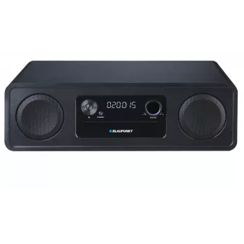 Blaupunkt MS20BK σύστημα micro Hi-Fi, Bluetooth, CD/CD-RW/MP3/WMA, ραδιόφωνο FM, USB, AUX, ρολόι/ξυπνητήρι, 120 W, μαύρο