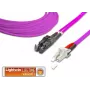 Lightwin υψηλής ποιότητας duplex καλώδιο οπτικών ινών, MM OM4, E2000 - LC καλώδιο οπτικών ινών (LDP-50 E2-LC 2.0 OM4)