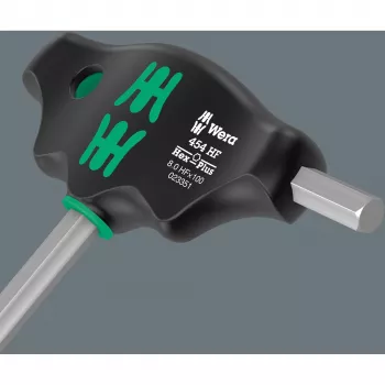 Σετ λαβών T Wera Σειρά 400 454/7 HF, σετ 7 τεμ. με λαβή T για εξάγωνα και κατσαβίδια