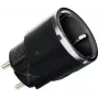 Έξυπνο βύσμα Shelly Wave Plug S Z-Wave 800 μαύρο — έξυπνη πρίζα Z-Wave 800, 230 V/12 A, 2500 W, μέτρηση ισχύος