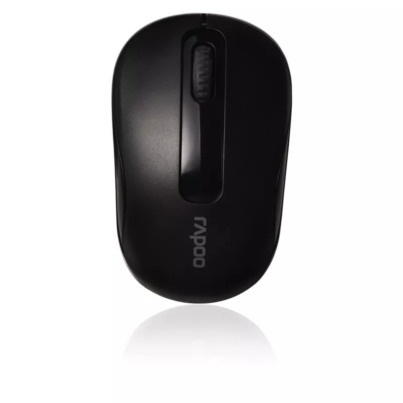 Rapoo M10 Plus Wireless Optical ποντίκι μαύρο