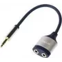 LogiLink Διαχωριστής ήχου Υποδοχή στερεοφωνικού minijack σε βύσμα στερεοφωνικού minijack 18 cm