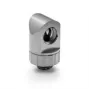 90° Rotary Tube Fitting BitsPower Artemis — platinium gray, μοντέλο BPM-AT90R-PG