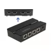 DeLOCK 11494 Διακόπτης δεδομένων υπολογιστή Μαύρο USB Type-A Type-B 0,48 Gbit/s