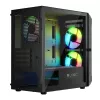 Κουτί υπολογιστή Logic Concept Portos Mini ARGB Micro ATX Μαύρο