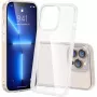 Nevox StyleShell SHOCKFlex 2377 θήκη για iPhone 16 Pro Max, TPU/πολυανθρακικό, διάφανη