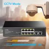 Cudy FS1010P διακόπτης δικτύου Fast Ethernet (10/100) Power over Ethernet (PoE) μαύρο