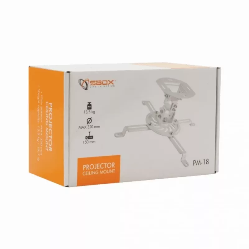 Βάση οροφής προβολέα Sbox PM-18