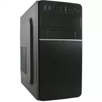 LC Power 2015MB - Tower - micro ATX - χωρίς τροφοδοτικό - Μαύρο - USB/Audio (LC-2015MB-ON)