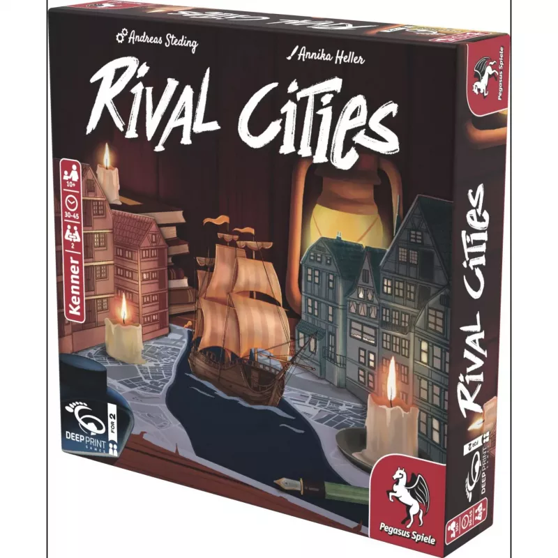 Deep Pint Games Rival Cities, επιτραπέζιο παιχνίδι