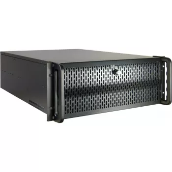 Κουτί διακομιστή Inter-Tech IPC 4U-4129L Rack Μεταλλικό Ασημί
