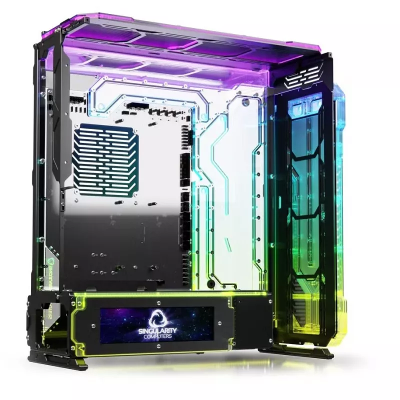 Μπροστινό κάλυμμα για κουτί PC Singularity Spectre 4 Elite, ακρυλικό διαφανές