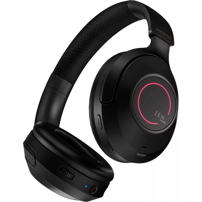 Creative 51EF1040AA000 Zen Hybrid Pro On-Ear Headset Bluetooth μαύρο