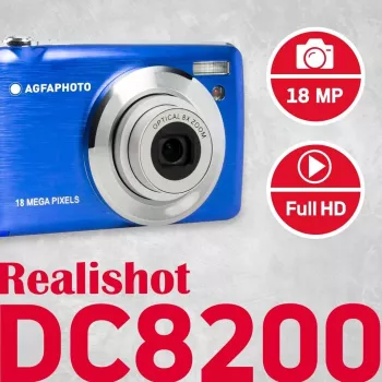 Agfa Photo DC8200 Μπλε + Τσάντα + Κάρτα SD 16 GB