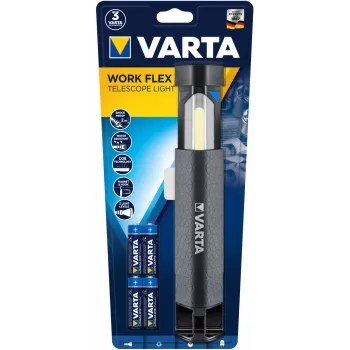 Φωτιστικό εργασίας LED Varta Work Flex μαύρο 250 lm IPX4