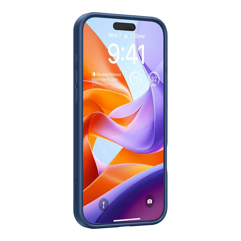 Προστατευτική θήκη Torras Ostand Pro για iPhone 16 Pro, μπλε, λεπτός σχεδιασμός