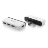 Belkin USB 2.0 4-Port Travel Hub, ασημί, F4U021bt