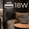 Πολύπριζο MACLEAN MCE249 F/B – 2 πρίζες AC (16A + 6A) με 2×USB-A και 2×USB-C PD 20W, βύσμα EU, μαύρο
