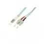 Logilink - Καλώδιο patch - LC Multimode (M) - SC Multimode (M) - 50 cm - οπτική ίνα - 50/125 μικρόμετρα - OM3 - χωρίς αλογόνα - aquamarin (FP3LS00)
