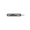 Αναγνώστης καρτών SD 3-in-1, USB-C + USB-A 2.0 + Micro-USB