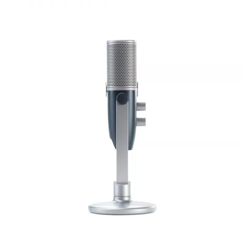 AKG Ara - επαγγελματικό πυκνωτικό μικρόφωνο USB, μπλε-ασημί