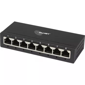 ALLNET Switch unmanaged Layer2 8 Port • 8x 1GbE • Αθόρυβο • ALL-SG8008 (ALL-SG8008)