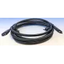 Καλώδιο USB-C σε USB-C Elotouch E969524 0,6 m Μαύρο – Καλώδιο δεδομένων USB