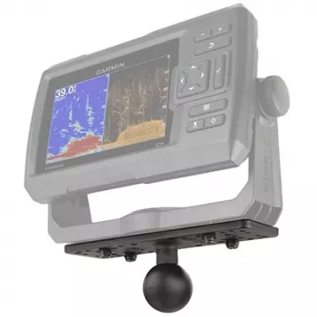 RAM Mounts RAM-111BU καθολική βάση με σφαίρα για ναυτική ηλεκτρονική, σφαίρα 1,5″ μεγέθους C, πλάκα 6,25 x 2″