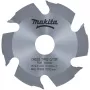Makita - Φρέζα αυλάκωσης δίσκου - για ξύλο - 100 mm - 6 δόντια - για P/N: DPJ180ZJ (B-20644)