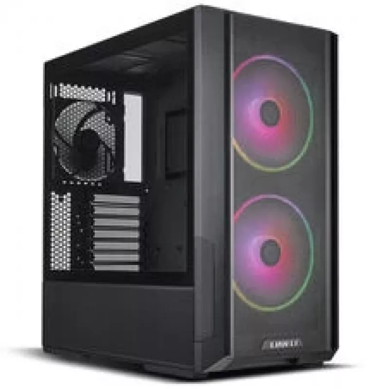 Lian Li LANCOOL 216 Κουτί PC Bundle + HYDROSHIFT II LCD-C 360TL AiO - Μαύρο