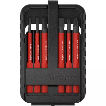 Σετ bits Wiha SlimBit Box 43153 — 31 bits, ταξινομημένα bits κατσαβιδιού σε θήκη αποθήκευσης