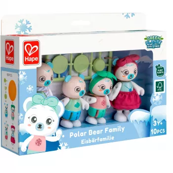 Hape Οικογένεια πολικών αρκούδων φιγούρα παιχνιδιού