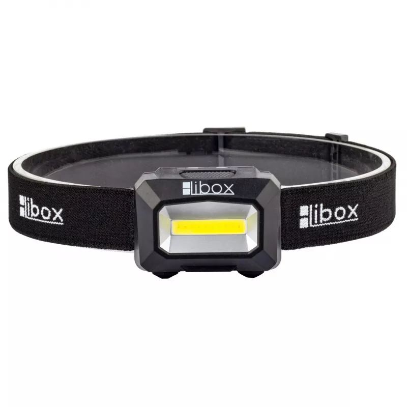 Libox LB0107 φακός μαύρος φακός κεφαλής LED