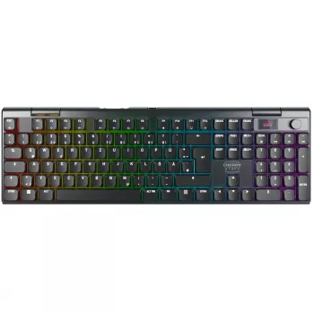 Gaming Πληκτρολόγιο CHERRY XTRFY MX 10.1 Wireless USB RF Bluetooth QWERTZ Μαύρο