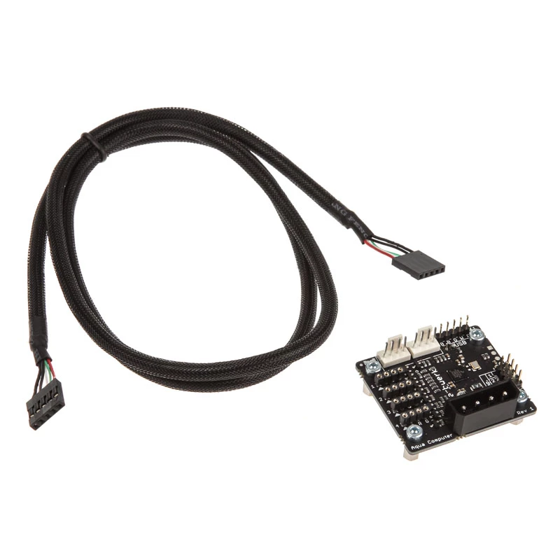 Aqua Computer farbwerk Χειριστήριο LED RGB USB, Έκδοση aquabus