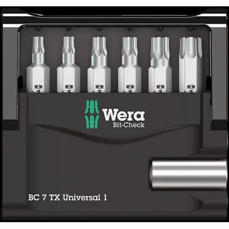 Wera Bit-Check 7 TX Universal 1 - σετ bit κατσαβιδιού - 7 τεμ. (05056294001)
