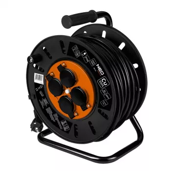 Καρούλι καλωδίου NEO tools 90-171, 30 m καλώδιο, 3×1,5 mm²