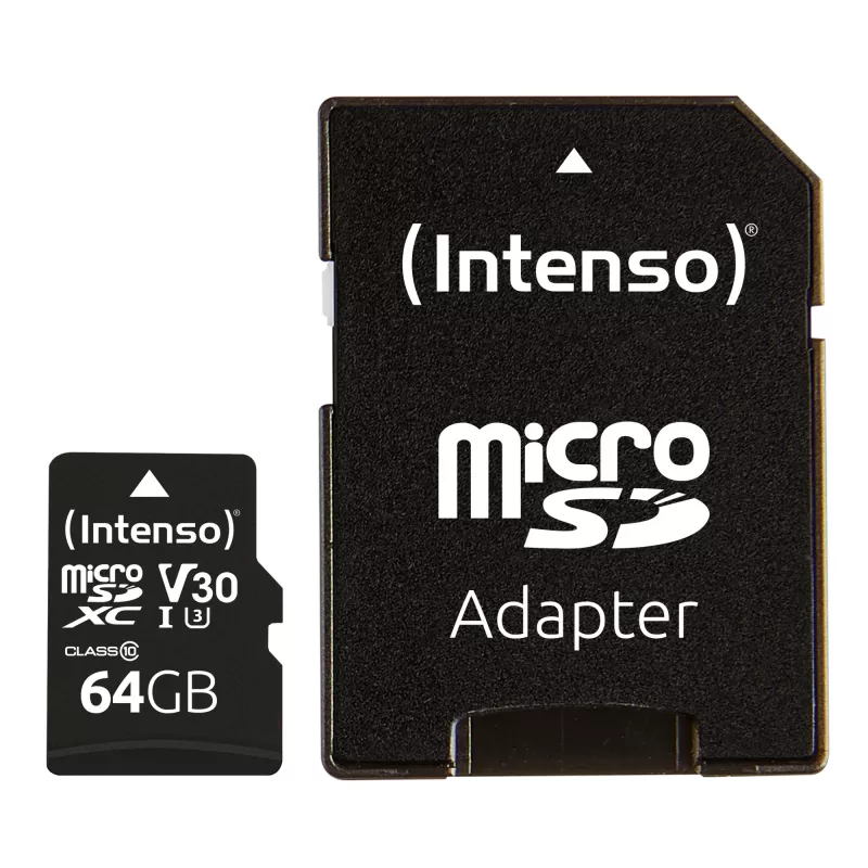 Κάρτα μνήμης Intenso 64 GB MicroSDXC UHS-I Class 10 3433490