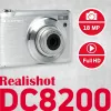 Agfa Photo DC8200 Ασημί + Τσάντα + Κάρτα SD 16 GB