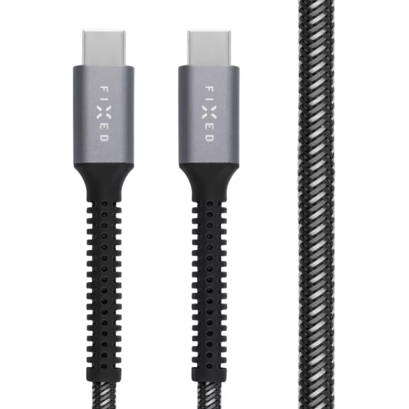 Καλώδιο USB-C σε USB-C FIXED FIXDA-CC2-GR — 2 m, 240W Power Delivery