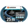 Στρογγυλός σωλήνας λάστιχο άρδευσης Gardena Liano Xtreme 25 m μπλε γκρι πορτοκαλί