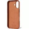 Mujjo Full Leather Case MagSafe θήκη για iPhone 17 καφέ