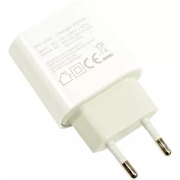 Φορτιστής Indoor Inter-Tech PD-1020 Universal Λευκό